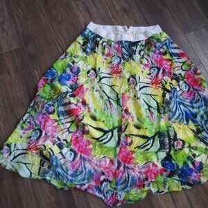 Ladies Floral Long Skirt